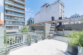 Apartamento con terraza propia en palermo